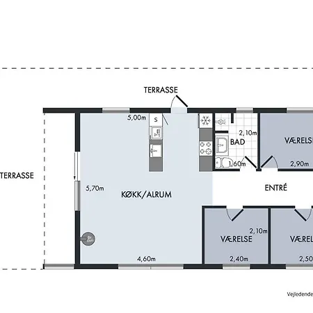 Scenic Summer House On Langeland Feriehus Nordenbro Vesteregn